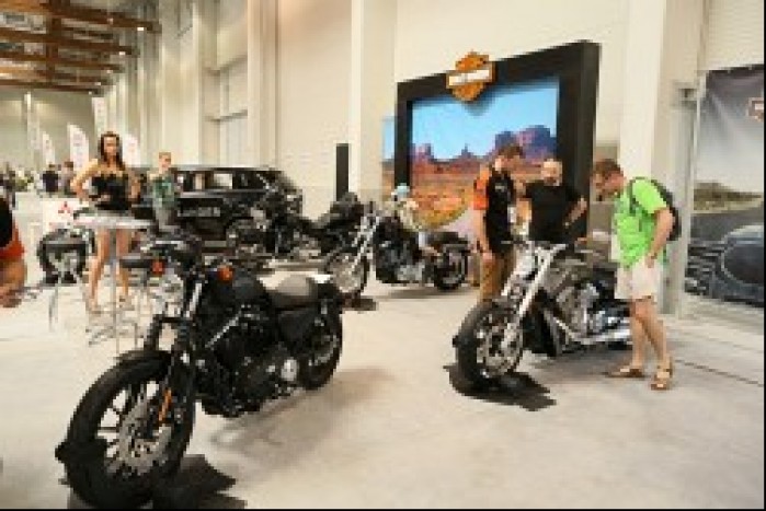 Motocykle na wystawie Moto Show Krakow