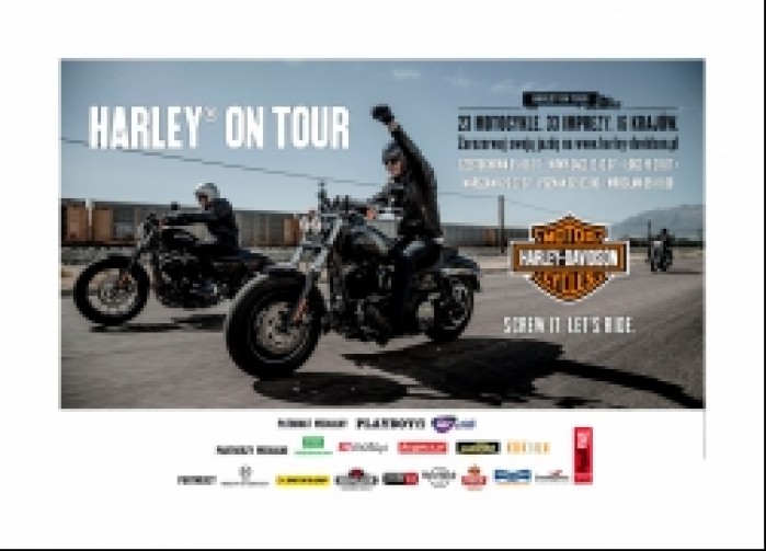 plakat Harley on Tour