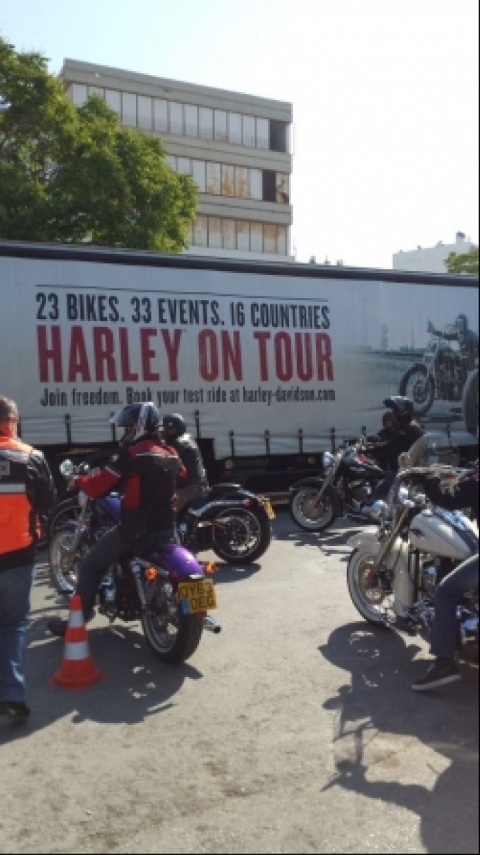 harley on tour 2014