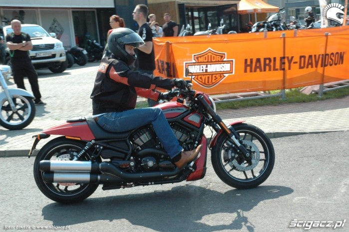 V Rod Harley on Tour 2014 Liberator