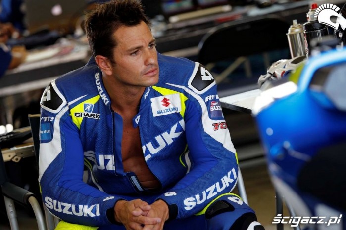 Randy De Puniet Testy Suzuki MotoGP