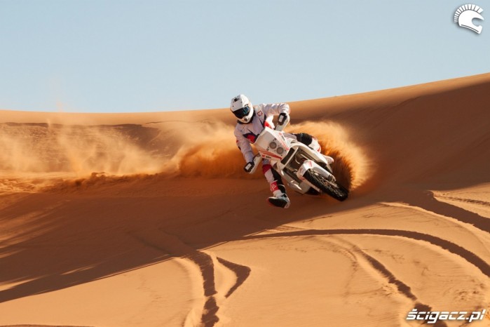 Maroko trening na pustyni