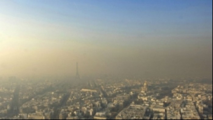paryz zanieczyszczenie powietrza