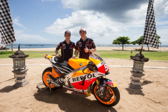 Honda MotoGP 2015 prezentacja Pedrosa Marquez