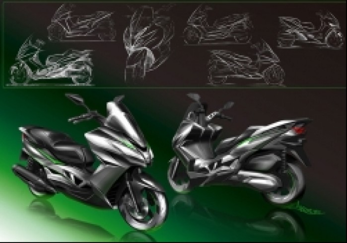 Kawasaki J300 2014 grafika z