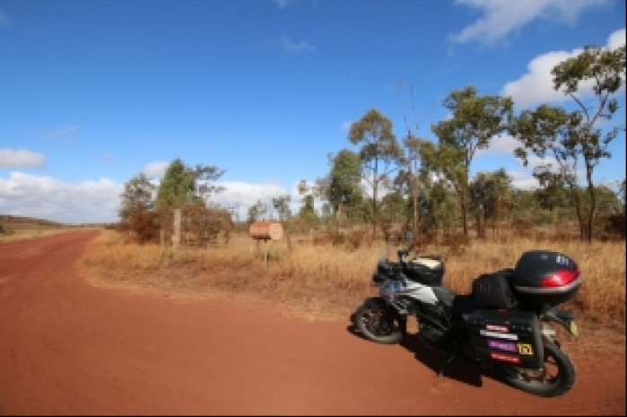 czerwona droga Australia czerwiec 2015