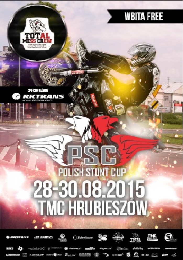 plakat Polish Stunt Cup Hrubieszow 2015