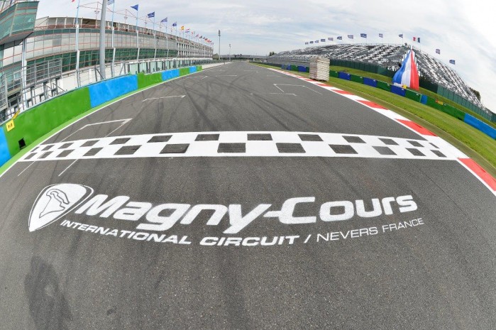 Magny Cours Pirelli linia startu