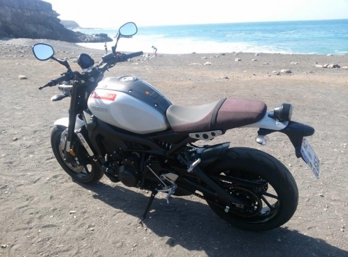 Yamaha XSR900 Fuertaventura test