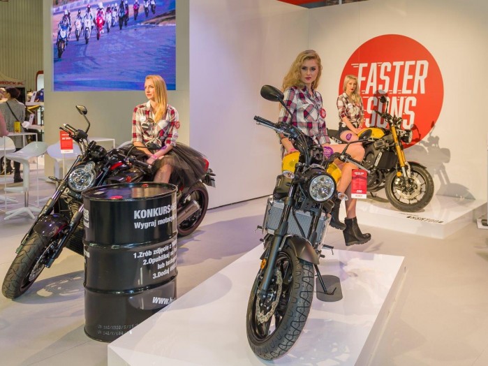 Yamaha wystawa motocykli Moto Expo 2016