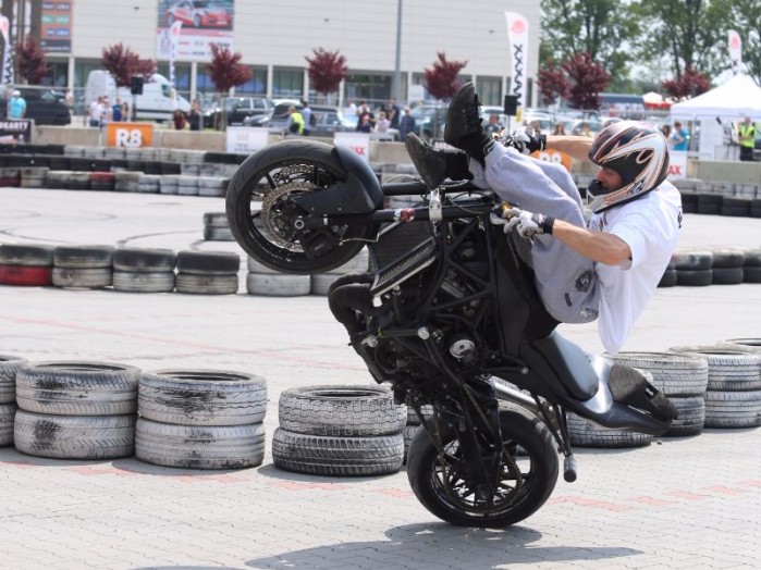 stunt na moto show