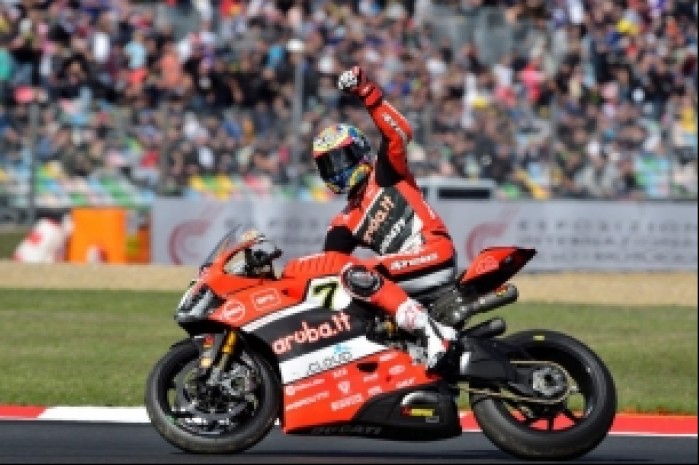 Chaz Davies Ducati Magny Cours