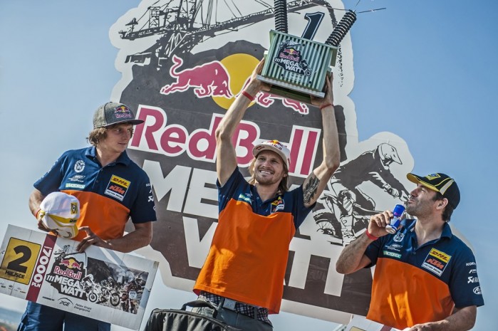 podium pierwszego Red Bull 111 Megawatt