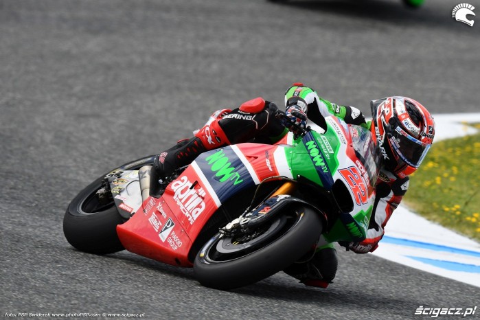 MotoGP Jerez trening Sam Lowes 22 Aprilia 2