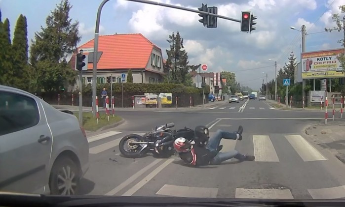 wypadek motocyklowy