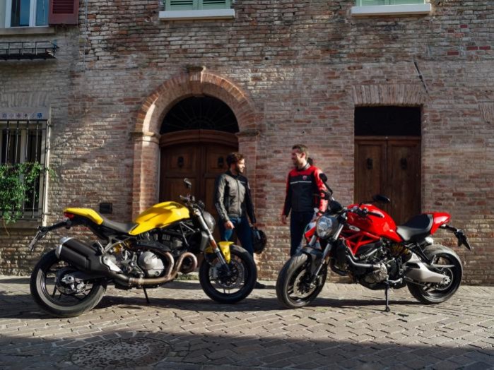 Ducati Monster 821 2018 na miescie