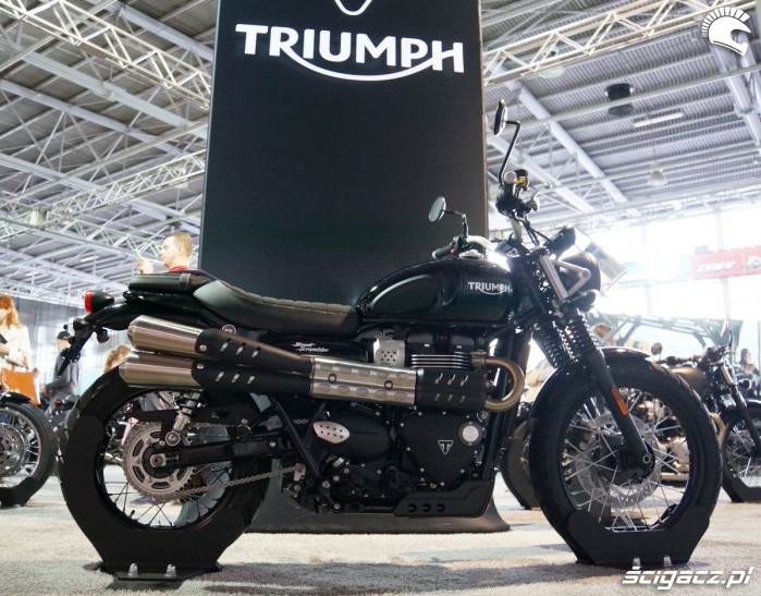 Triumph Street Scrambler Poznan Motor Show 2017