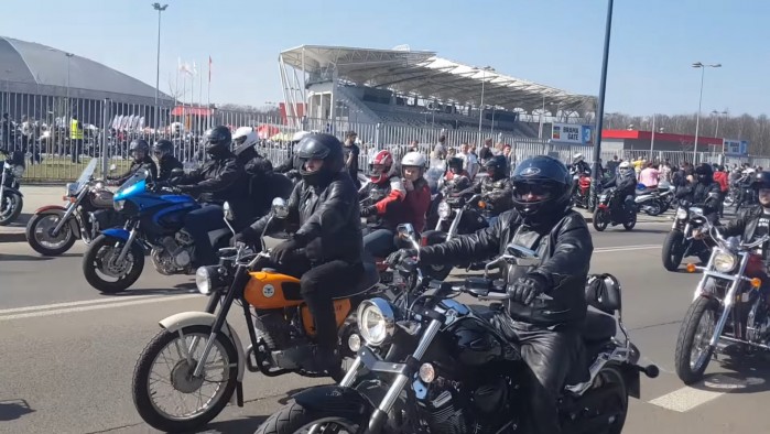 Rozpoczecie sezonu motocyklowego Lodz 2018