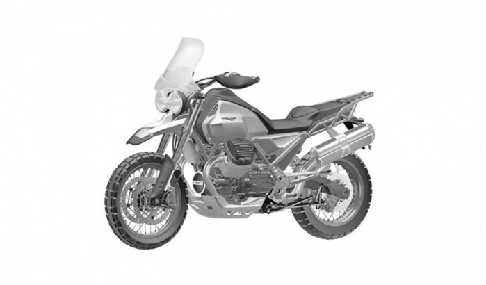 Moto Guzzi V85 patent 1