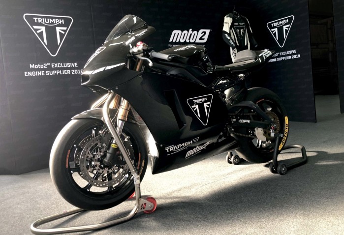 Moto2 Triumph testing 2019 08