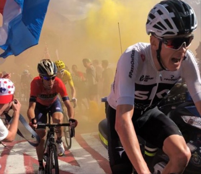 wypadek Tour de France 2018