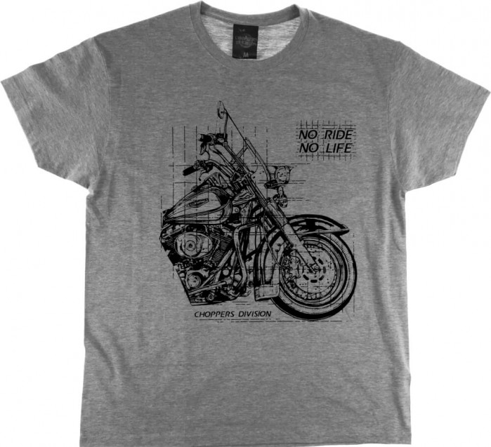 T shirt Outline Choppers Division
