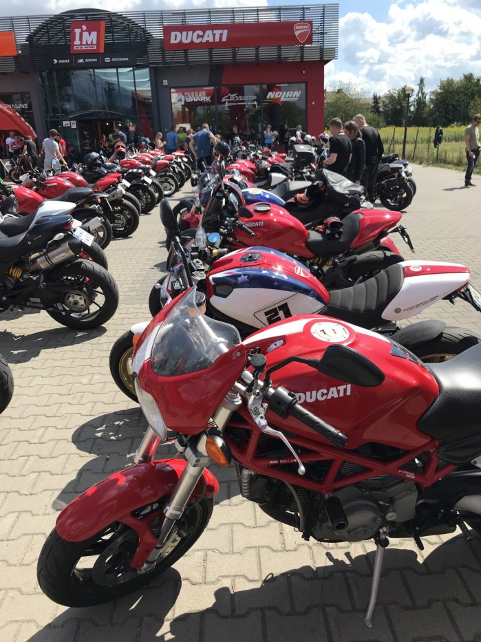I Zlot Ducati Monster we Wroclawiu