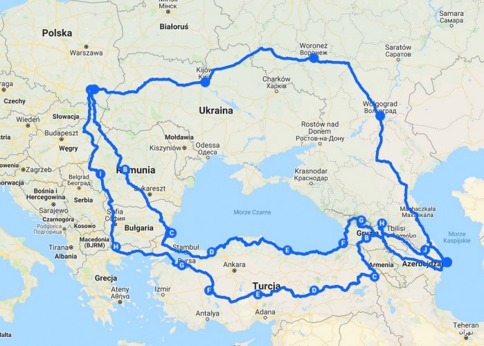 Motocyklem do Azerbejdzanu 2019 03