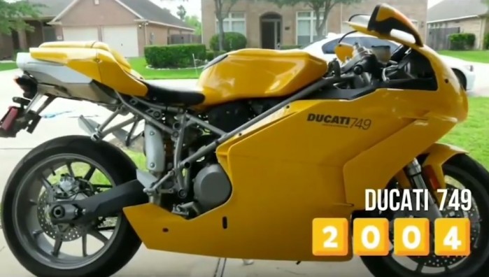Ducati Motorcycle Evolution 749