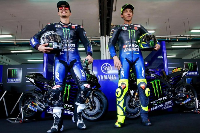 Monster Yamaha Rossi VInales both