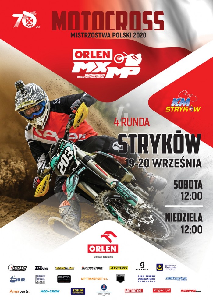 plakat ORLEN MXMP Stryk lw 2020