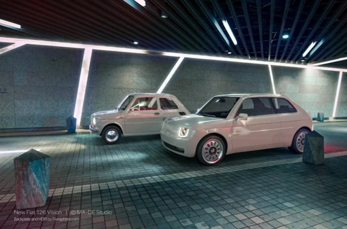 Nowy Fiat 126p MA DE wizualizacja 3
