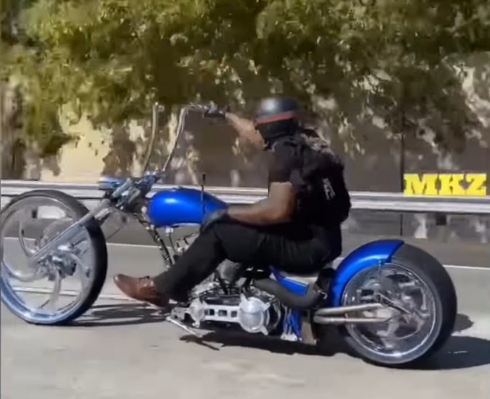 Custom Harley Chopper od Mobbinkingz