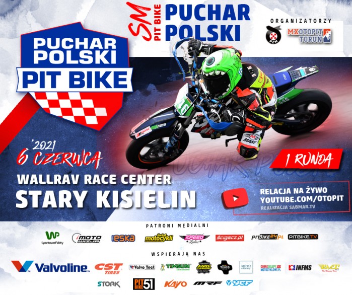 Plakat Puchar Polski Pit Bike