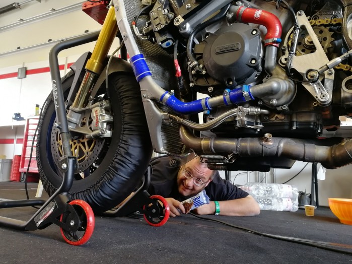 working of RSV4 belly