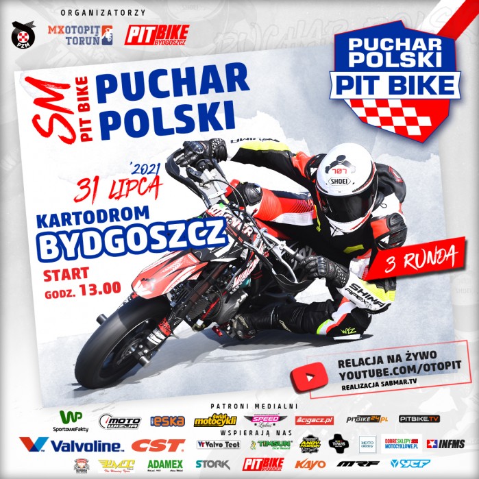 Pit Bike Bydgoszcz plakat
