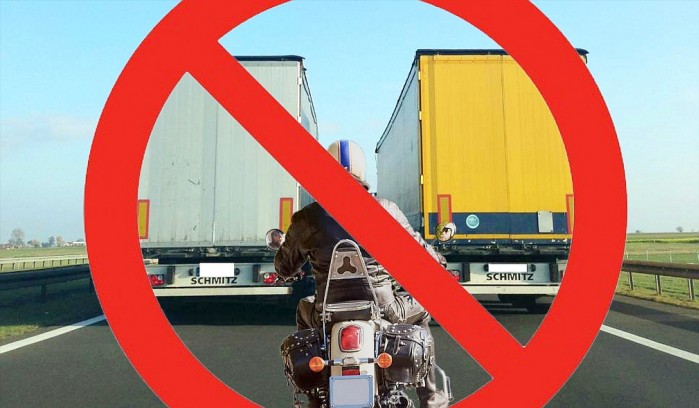 zakaz wyprzedzania tirow na autostradach w slowenii
