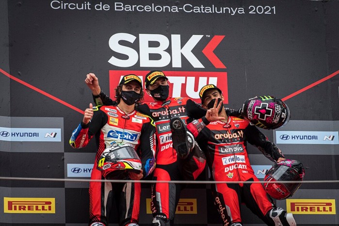 wsbk 2021 scott redding world superbike race 1 circuito de barcelona catalunya