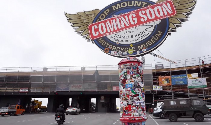 top mountain motorcycle museum odbudowa