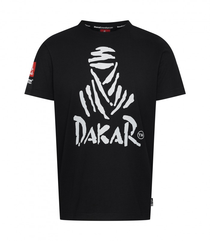 koszulka t shirt diverse dakar 2022 DKR 0122 R BLACK