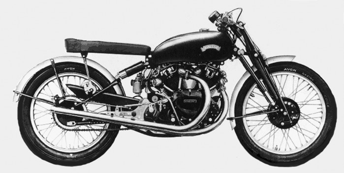 Motocykl Vincent Black Lightning 1952