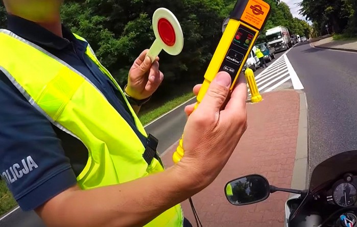 kontrola policji motocykl 1