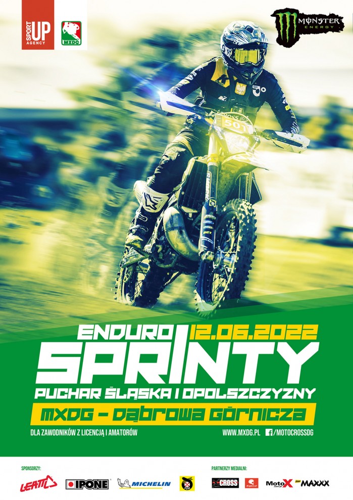 plakat Enduro Sprinty