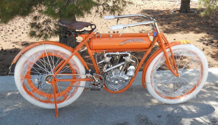 07 Limitowana replika motocykla The Flying Merkel z 1911 roku sprzedawana za sume 28 000 dolarow