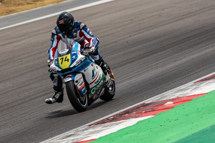 Piotr Biesiekirski Moto2 Portugalia 2022