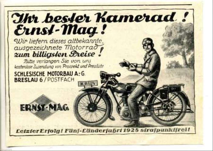 Motocykl Alba z 1919 roku