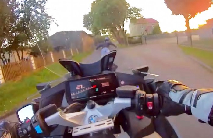 slupsk policja poscig za pijanym motocyklista