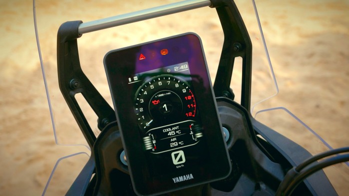 09 Yamaha Tenere 700 World Ride wyswietlacz zegar