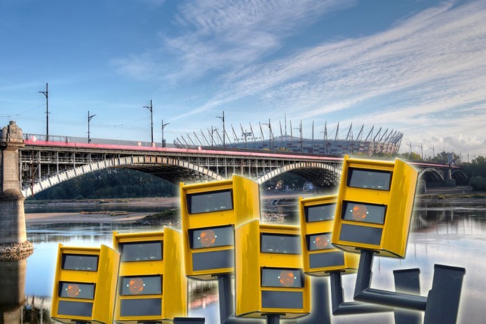 Most Poniatowskiego fotoradary 3 z