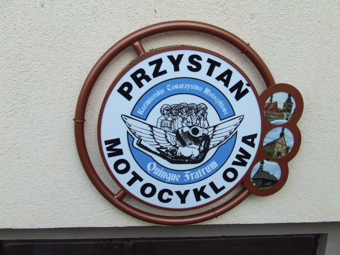 01 Tutaj w Kazimierzu jest znakomita baza dla turystow motocyklowych